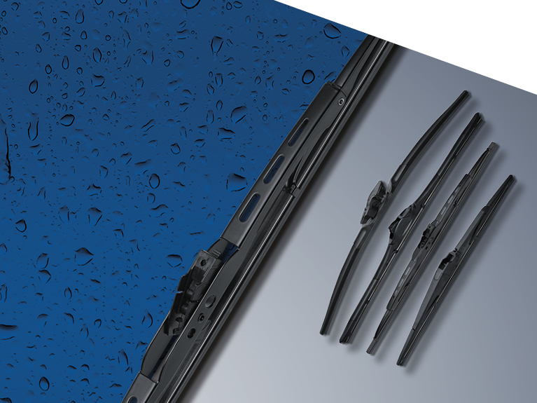 Group photo of wiper blades